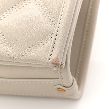 Saint Laurent Lambskin Quilted Mini Becky Chain Bag Crema Soft 11 of 11