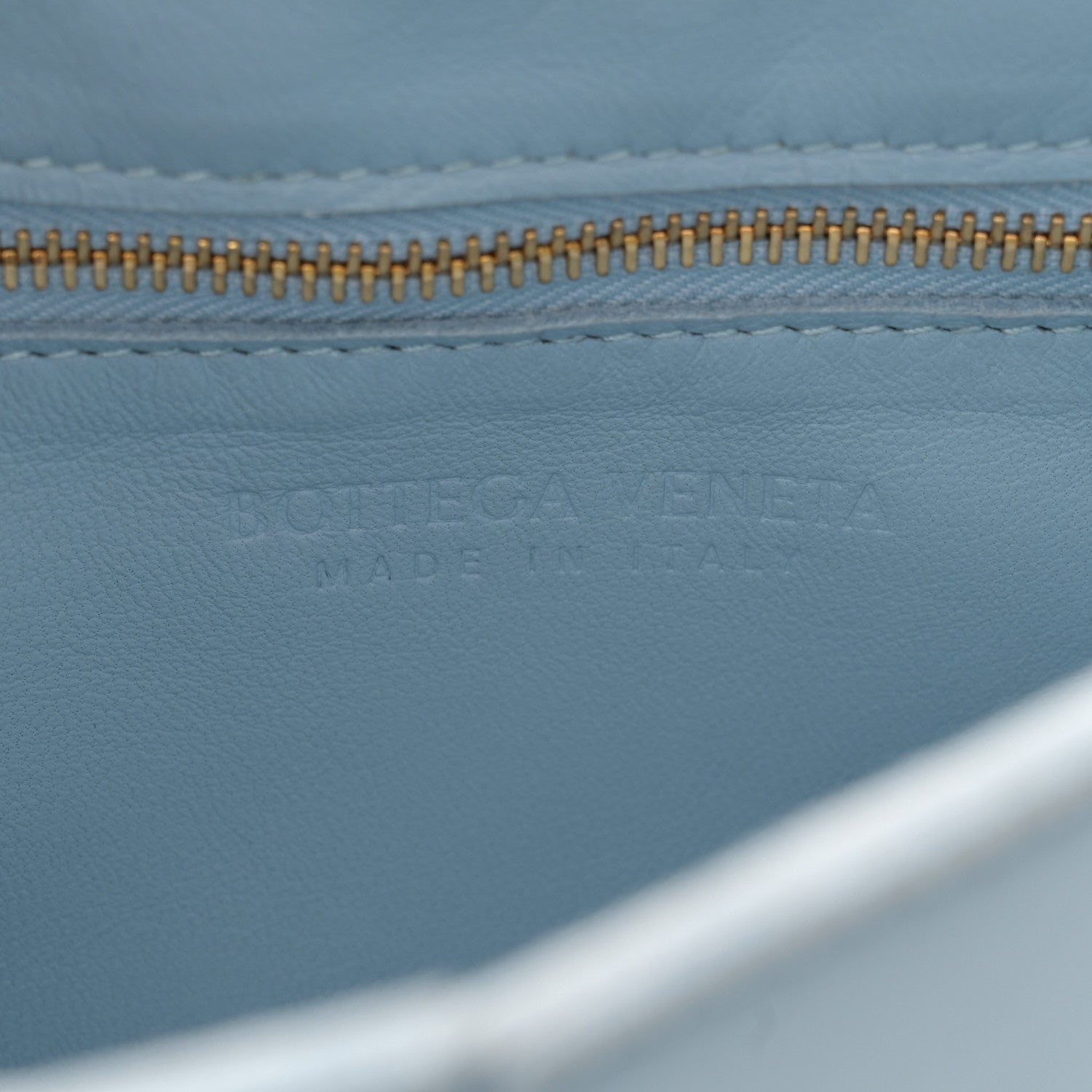 Bottega Veneta Nappa Maxi Intreccio Cassette Bag Pale Blue 6 of 10