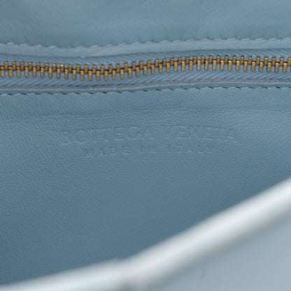 Bottega Veneta Nappa Maxi Intreccio Cassette Bag Pale Blue 6 of 10