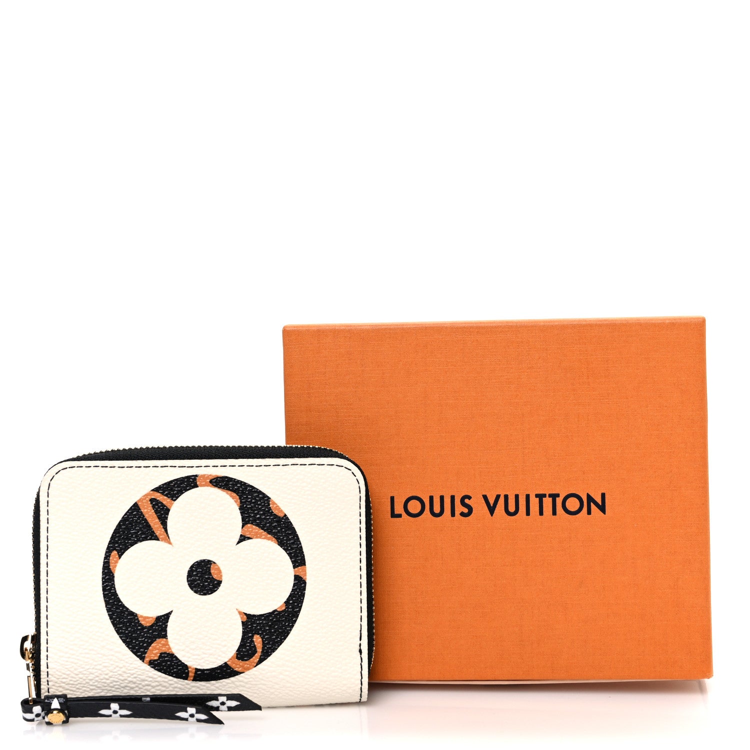 Louis Vuitton Monogram Giant Jungle Zippy Coin Purse Ivory 9 of 9
