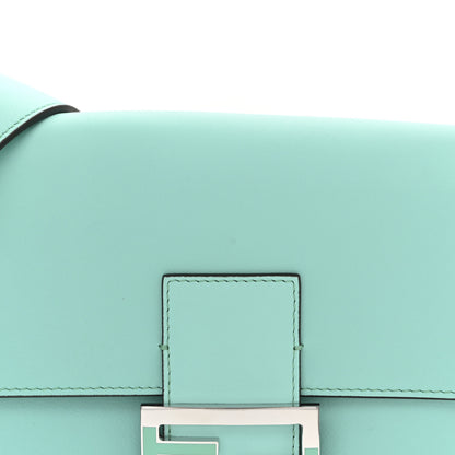 Fendi X TIFFANY Nappa Silver Baguette Blue Tiffany Silver 8 of 11