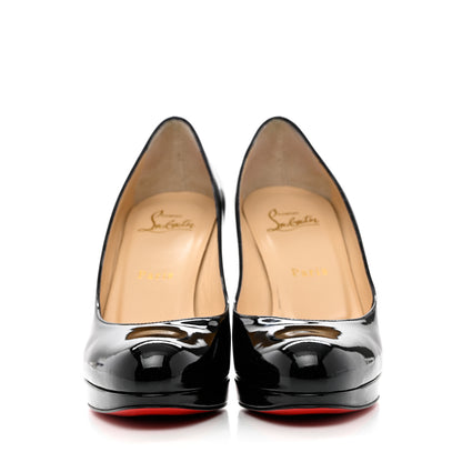 Christian Louboutin Patent New Simple 100 Pumps 37 Black 2 of 8