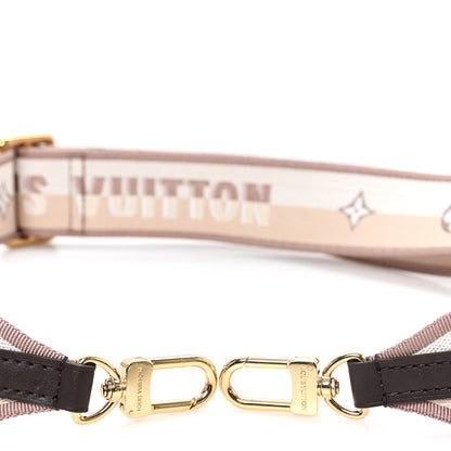 Louis Vuitton Jacquard Speedy Bandouliere 20 Shoulder Strap Beige Brown 3 of 3