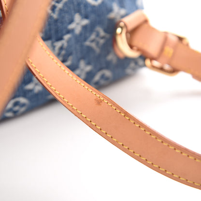 Louis Vuitton Denim Sac a Dos Backpack GM Blue 7 of 7