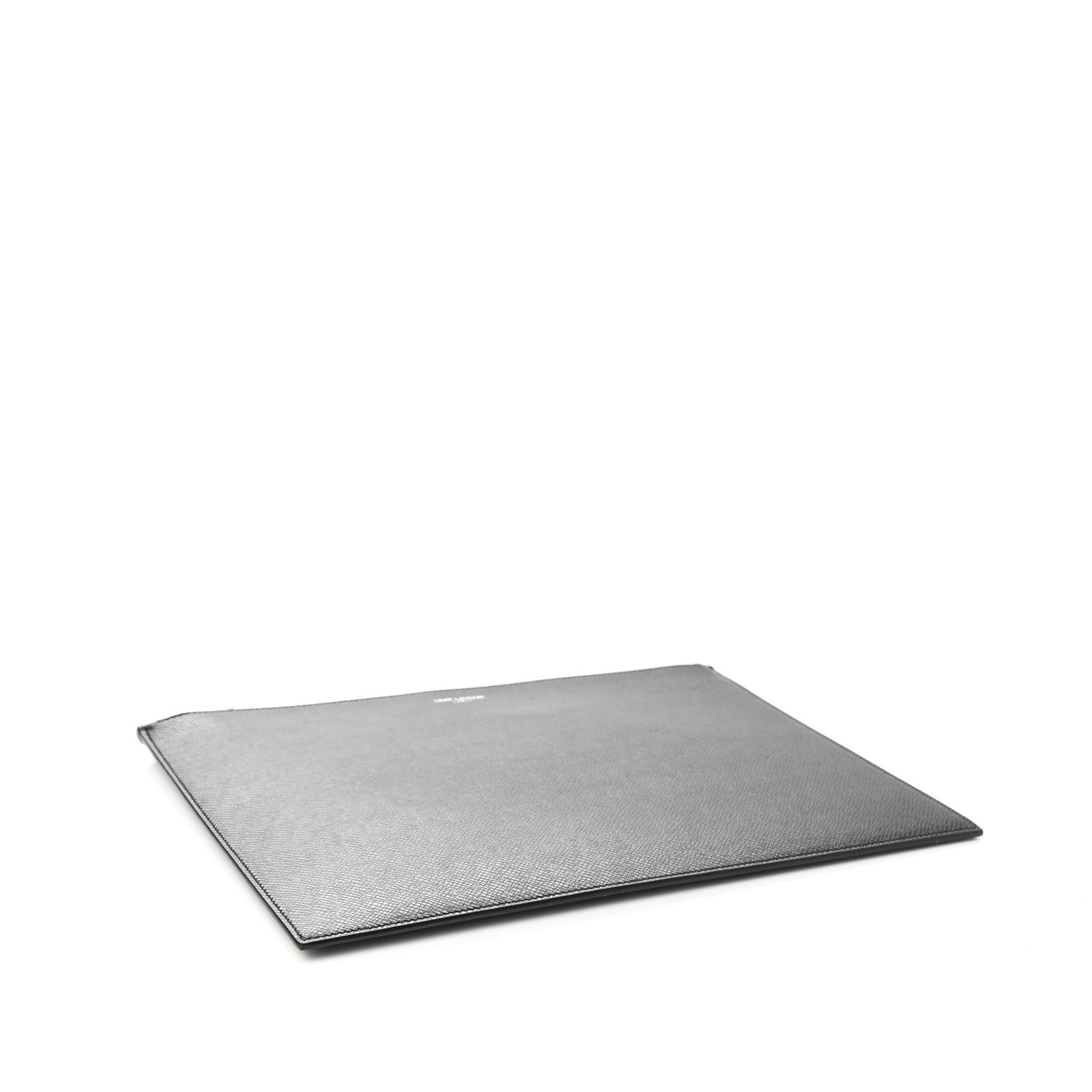 Saint Laurent Grain De Poudre Zipped Tablet Holder Black 4 of 7