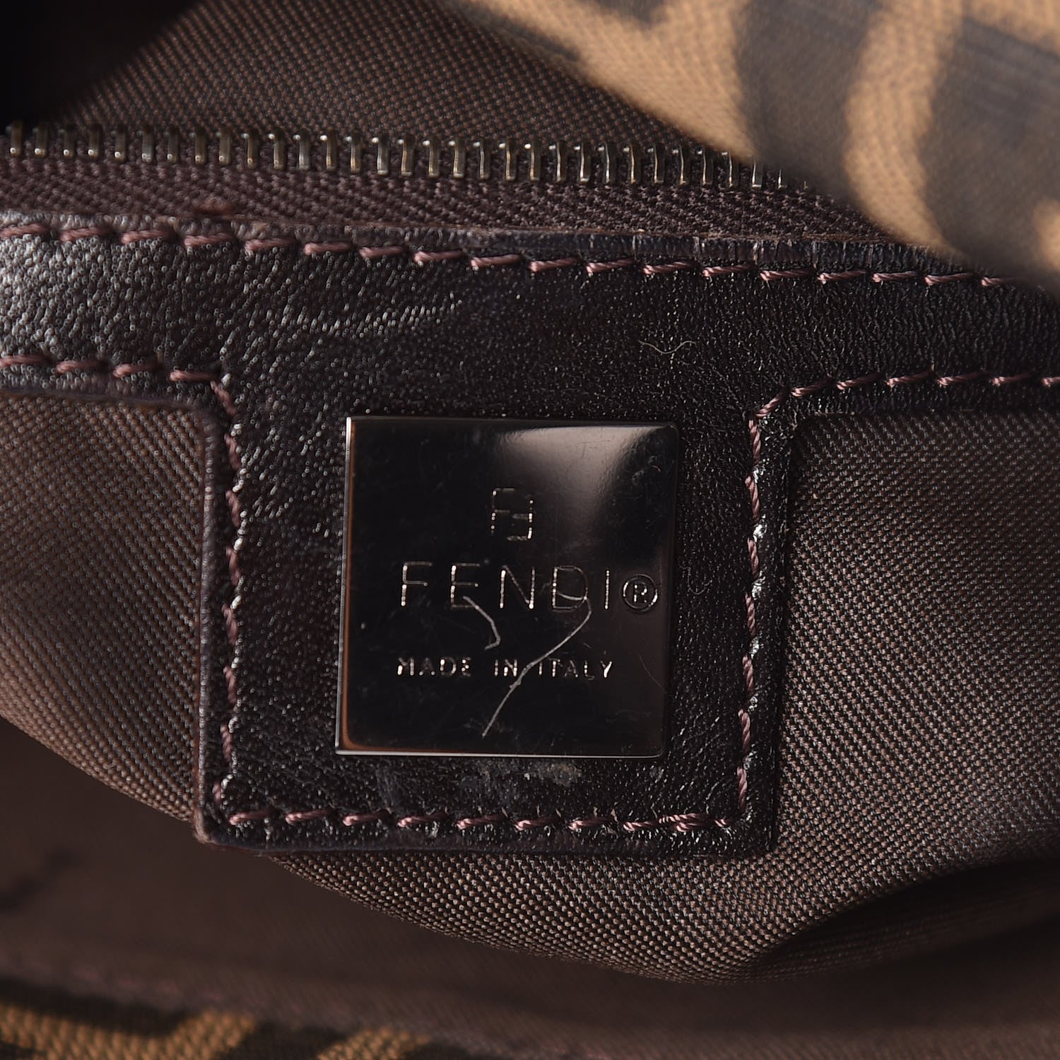 Fendi Zucca Mama Baguette Tobacco 8 of 10