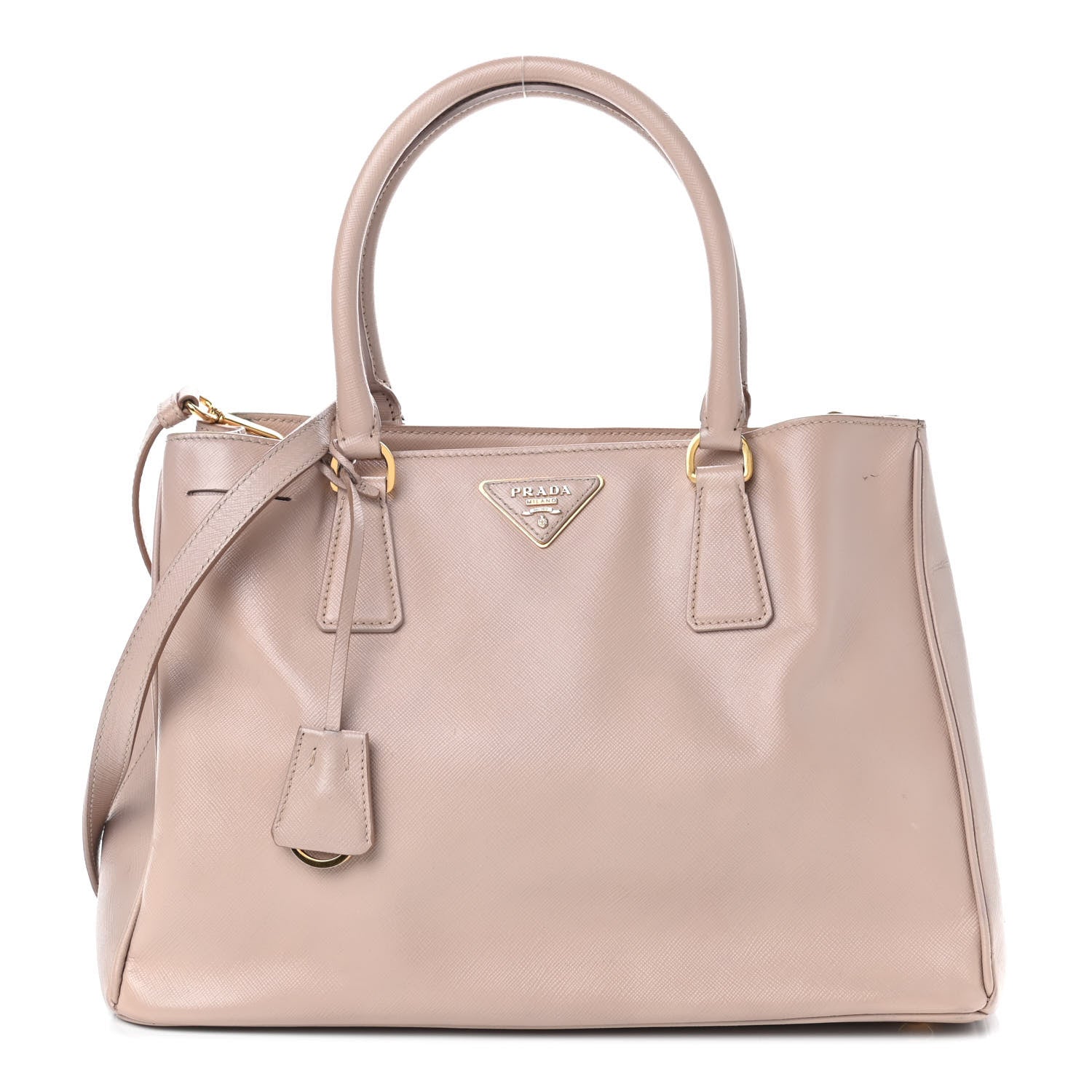 Prada Saffiano Lux Medium Tote Cammeo 1 of 10