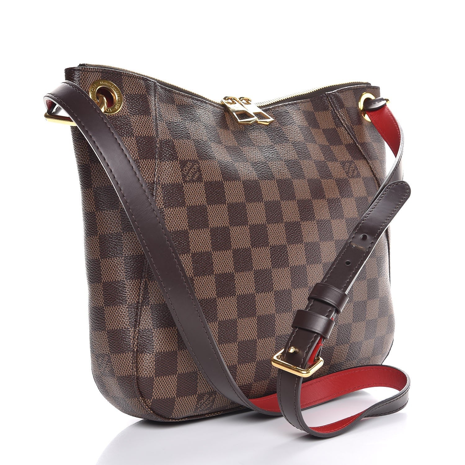 Louis Vuitton Damier Ebene South Bank Besace 3 of 10
