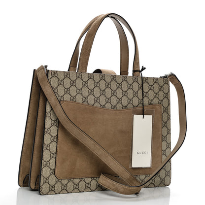 Gucci GG Supreme Monogram Dionysus Tote Beige Taupe 3 of 6