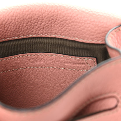 Chloe Calfskin Mini Marcie Round Crossbody Bag Fallow Pink 5 of 9