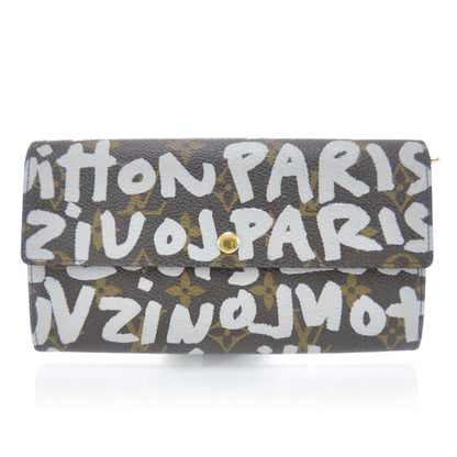 Louis Vuitton Monogram Graffiti Porte-Monnaie Wallet Silver 1 of 8