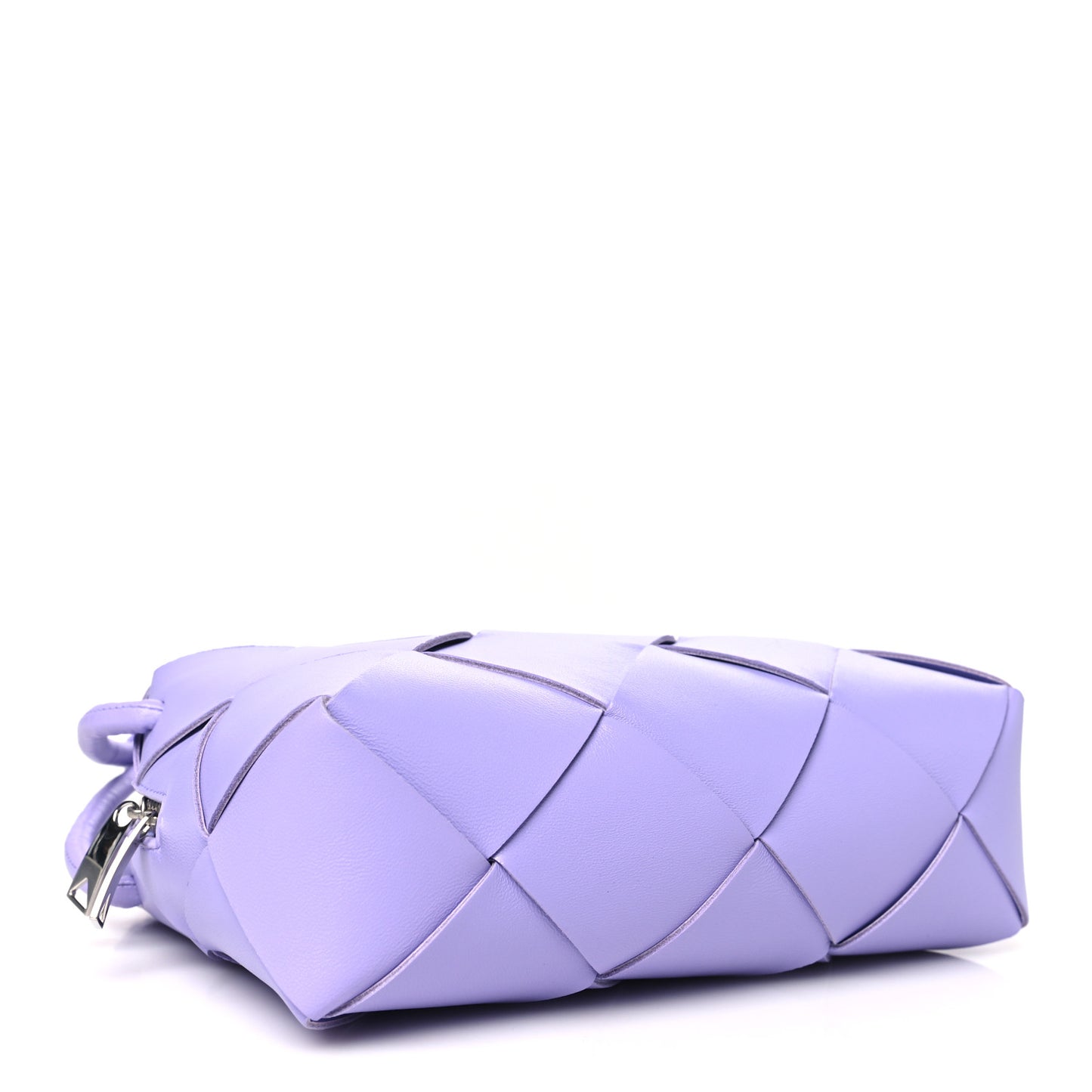 Lambskin Maxi Intrecciato Small Cassette Camera Bag Wisteria