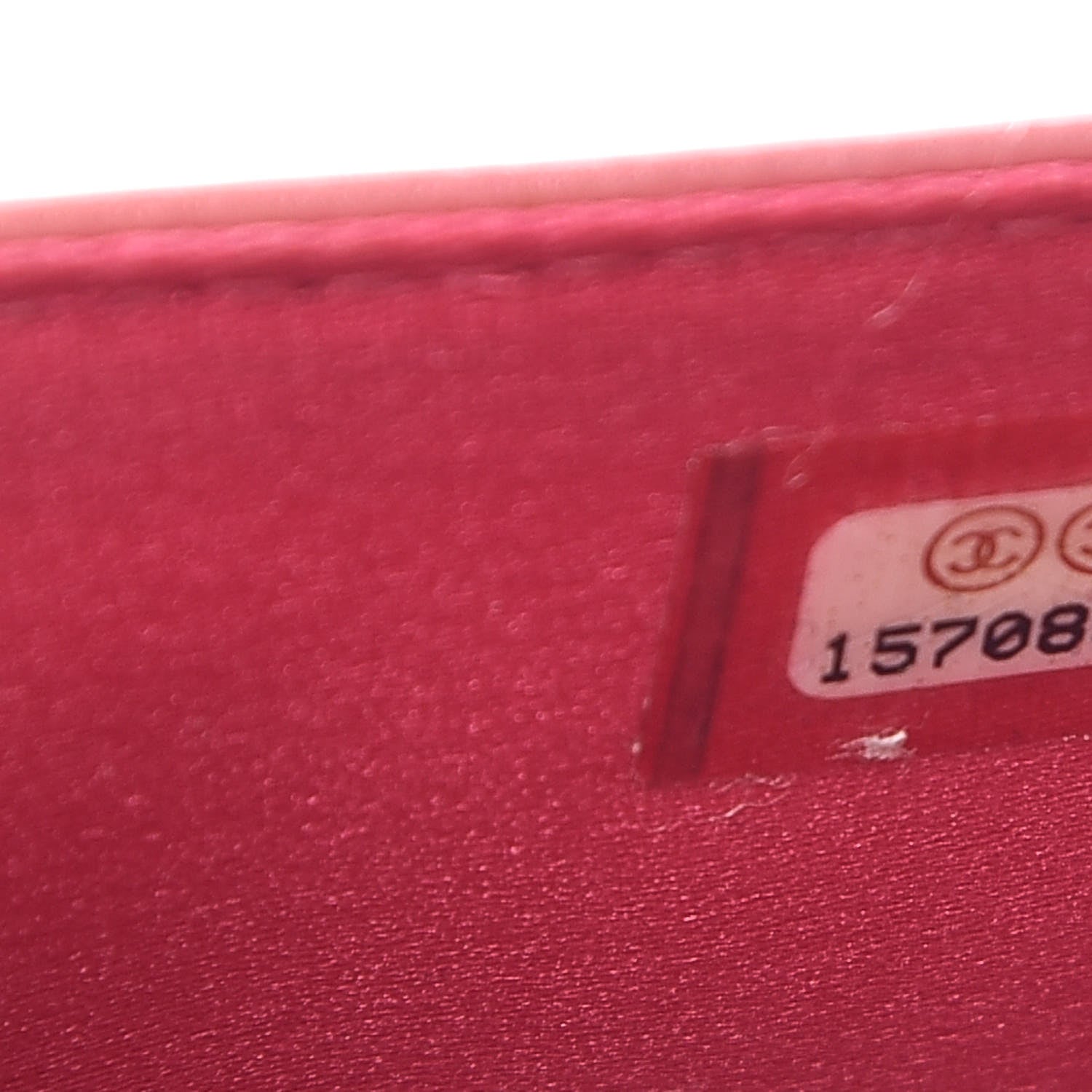 Chanel Patent Camellia Embossed Wallet on Chain WOC Rose 8 of 14