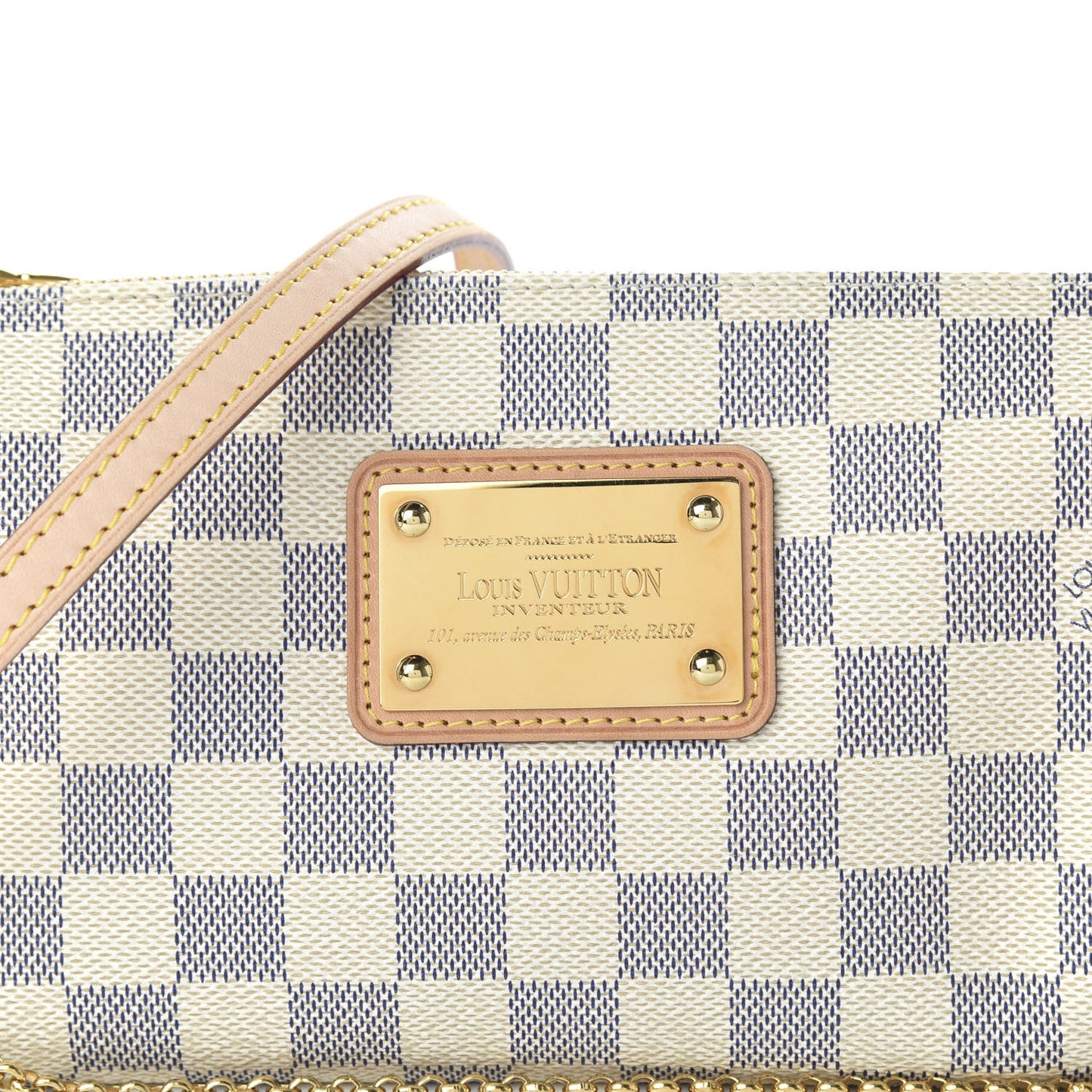 Damier Azur Eva Clutch