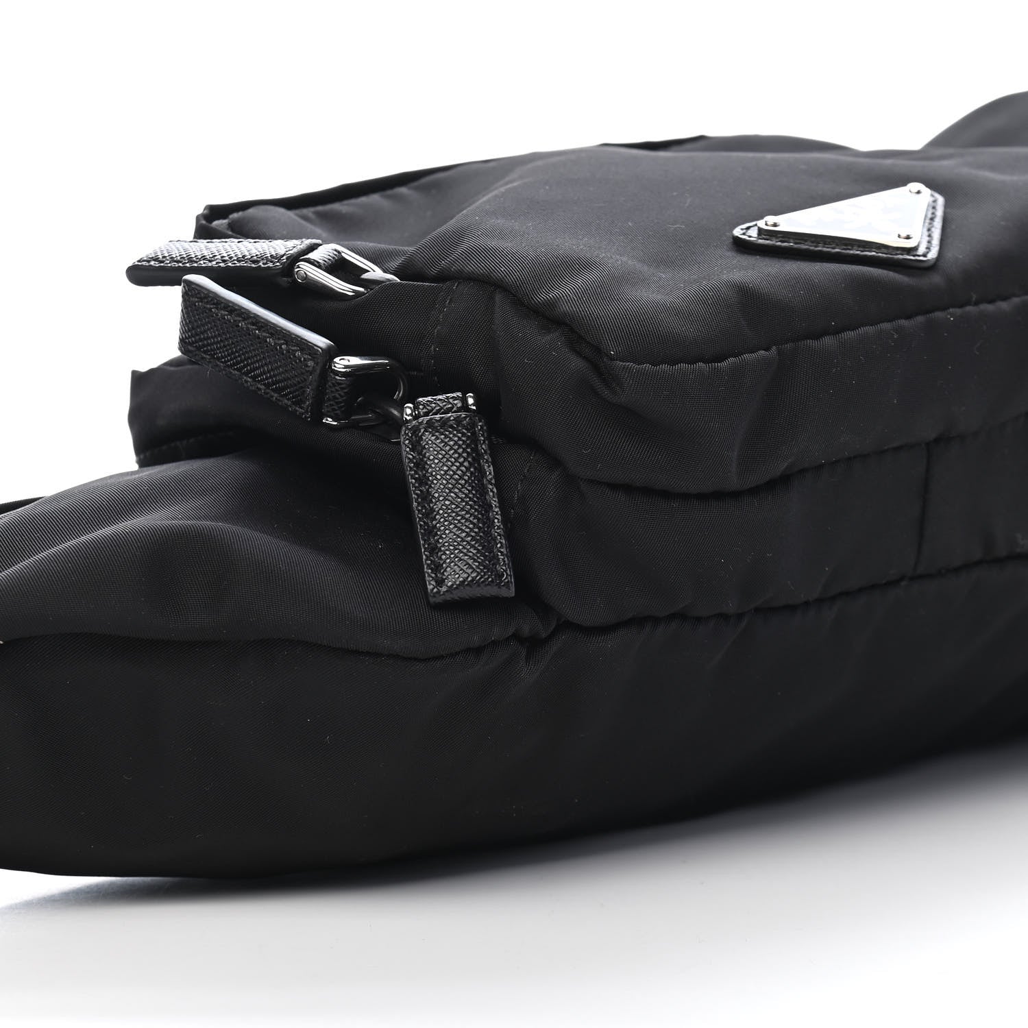 Prada Tessuto Nylon Montagna Belt Bag Black 8 of 9