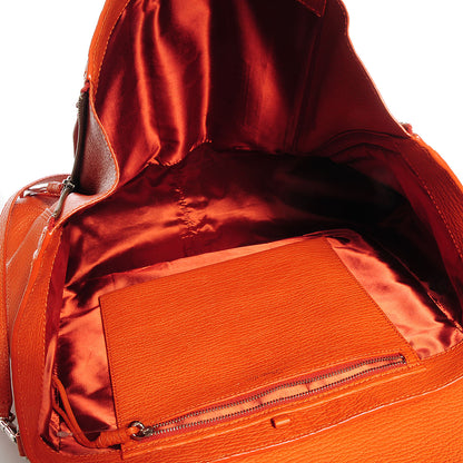 3.1 Phillip Lim 3.1 Leather Large Pashli Satchel Mandarin 9 of 14