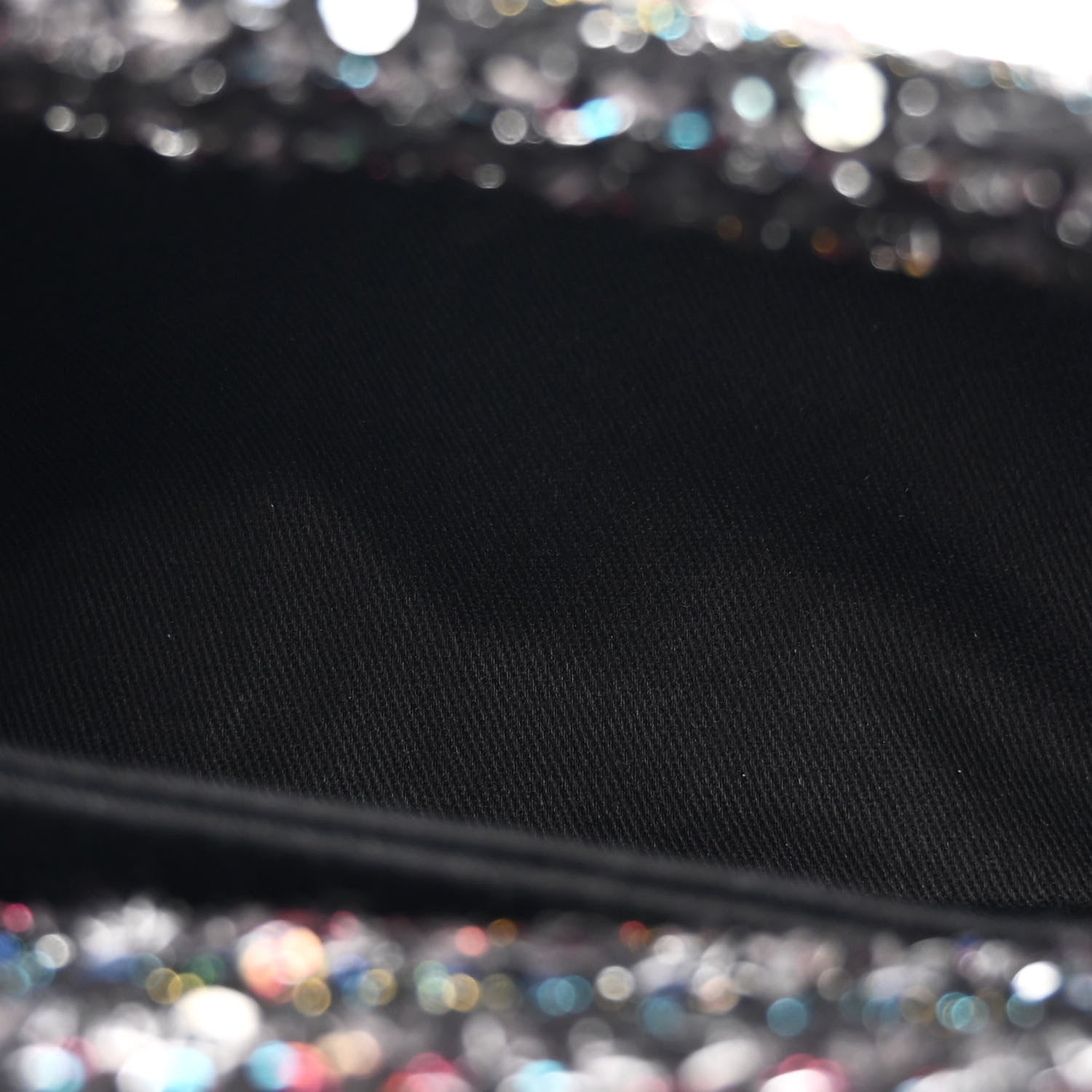 Chanel Tweed Sequin Mini Coco Handle Flap Black 5 of 11