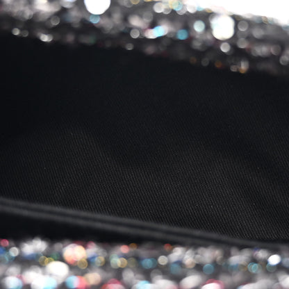 Chanel Tweed Sequin Mini Coco Handle Flap Black 5 of 11