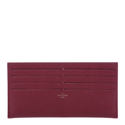 Louis Vuitton Calfskin Felicie Card Holder Insert Fuchsia 1 of 7