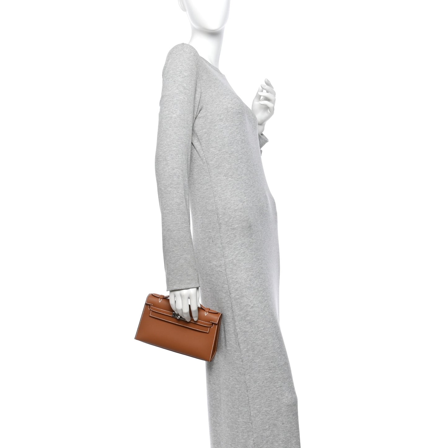 Swift Kelly Pochette Clutch Gold