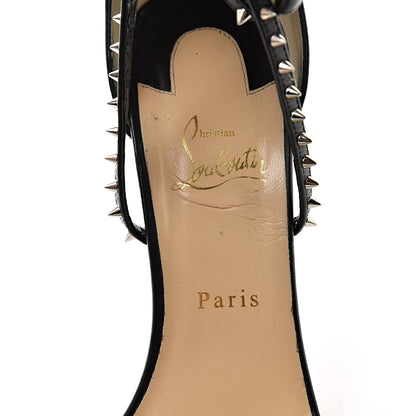 Christian Louboutin Calfskin Choca Spikes 100 Sandals 41 Black 11 of 13