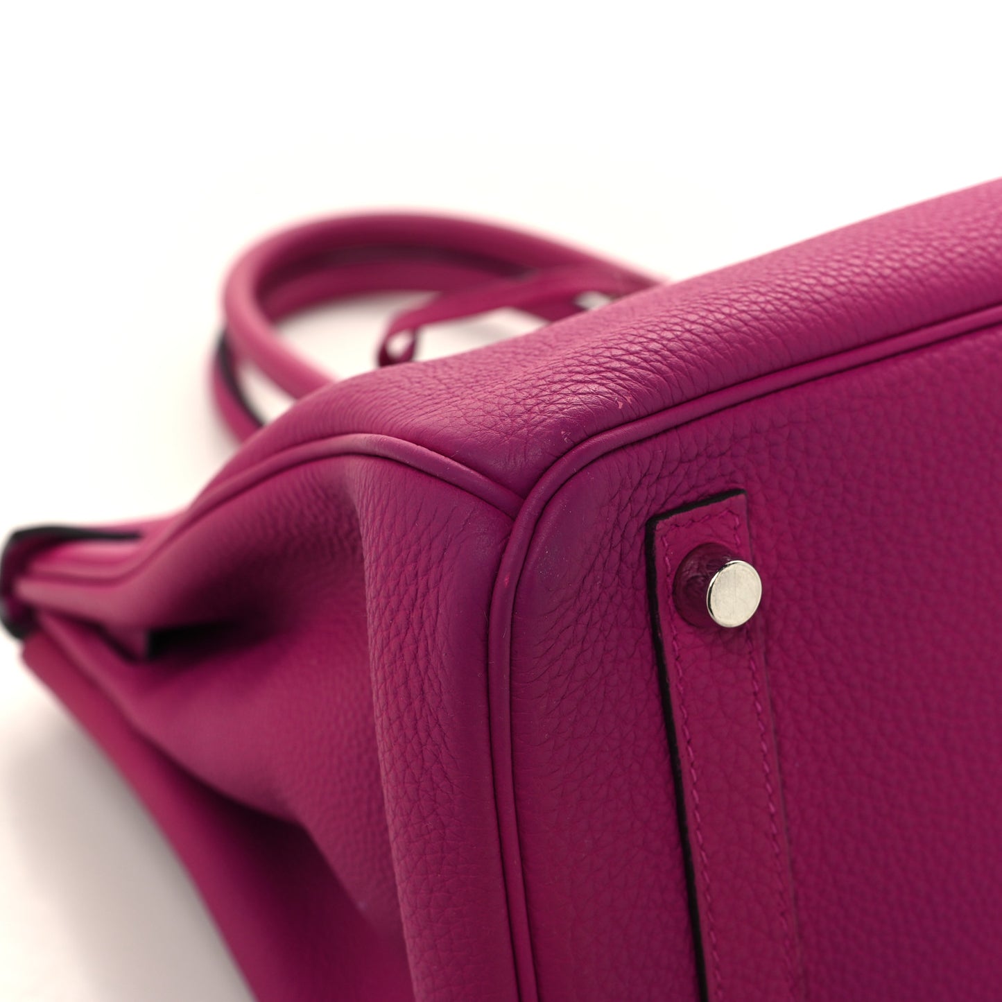 Togo Birkin 30 Rose Pourpre