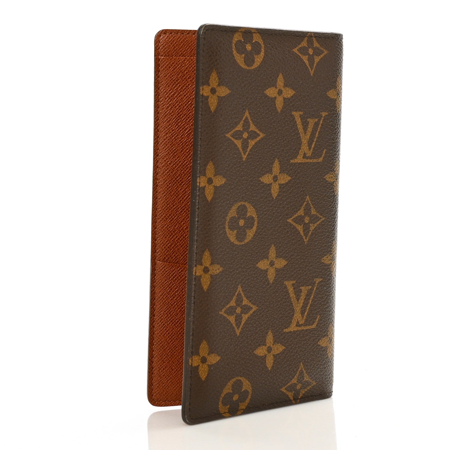 Louis Vuitton Monogram Porte Valeurs Checkbook Wallet 3 of 7