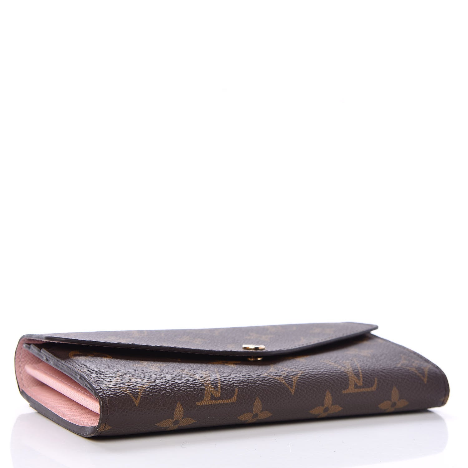 Louis Vuitton Monogram Sarah Wallet NM Rose Ballerine 4 of 7