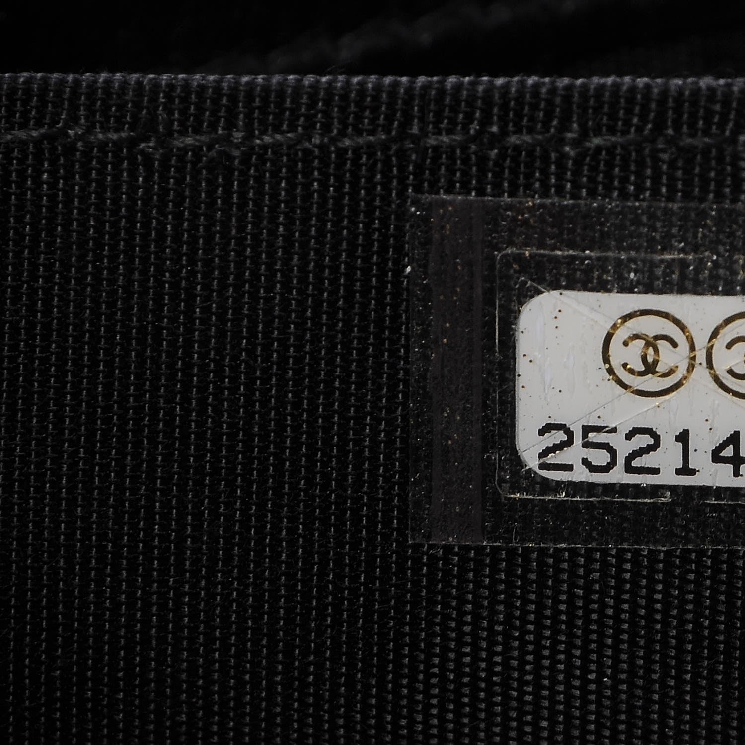 Chanel Caviar Quilted Small Zipped Boy Pouch Black 9 of 9