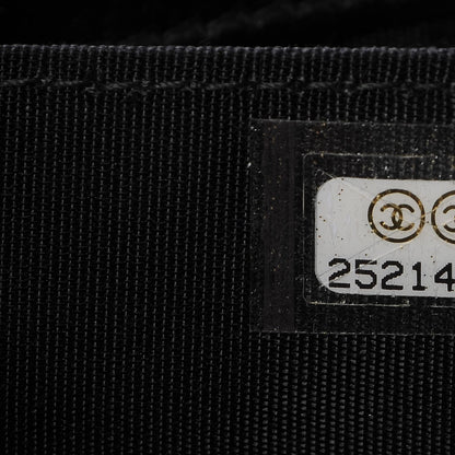 Chanel Caviar Quilted Small Zipped Boy Pouch Black 9 of 9