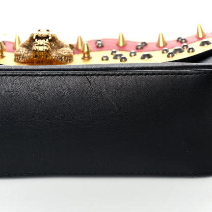 Gucci Nappa Studded Tiger Broadway Chain Shoulder Bag Multicolor 17 of 20