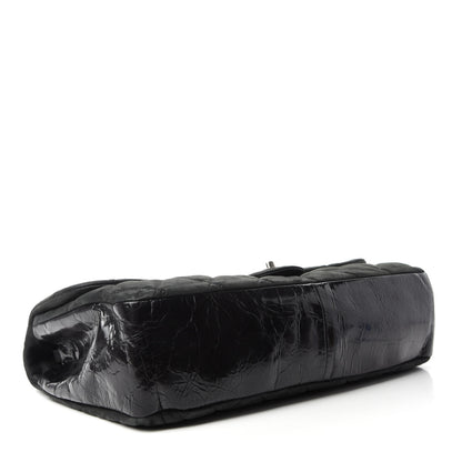 Chanel Iridescent Calfskin Jumbo In The Mix Flap Black 5 of 12