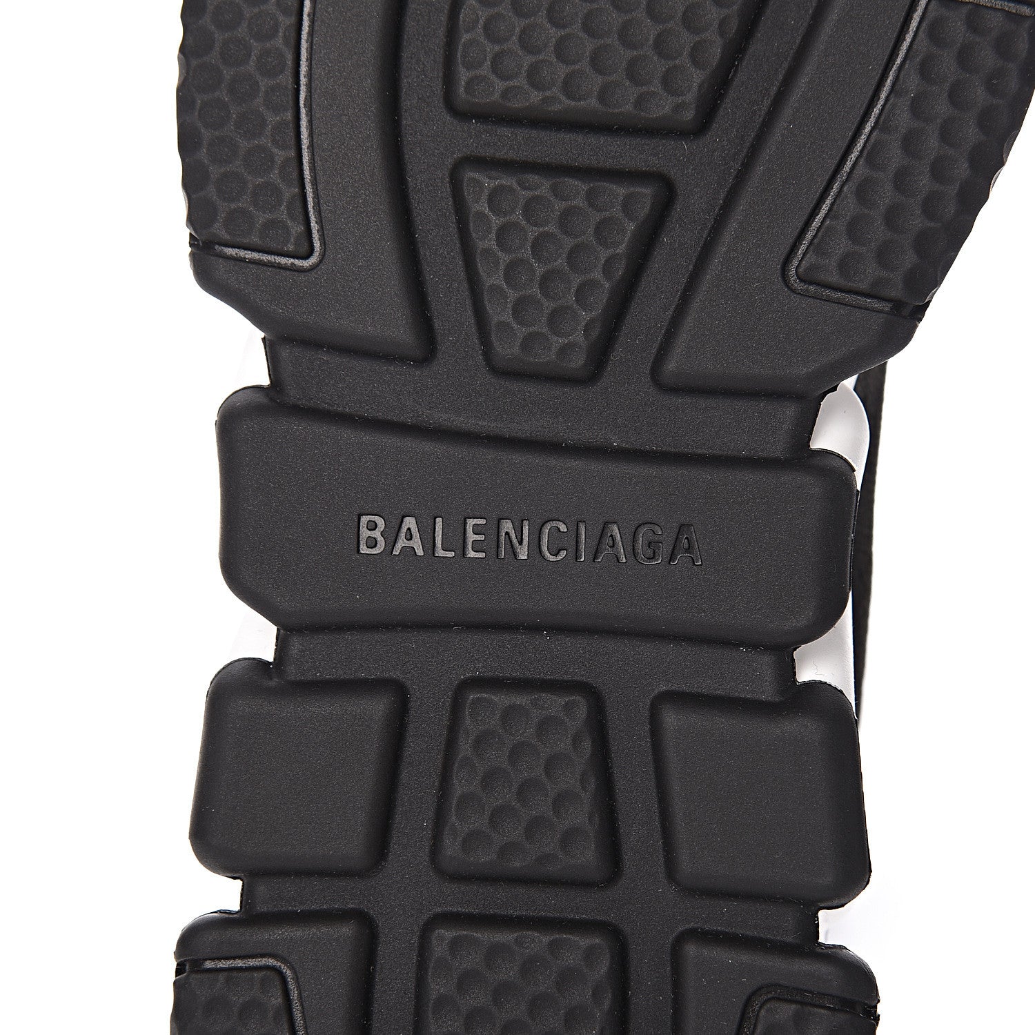 Balenciaga Neoprene Knit Womens Hi Speed Sneakers 38 Black 6 of 9