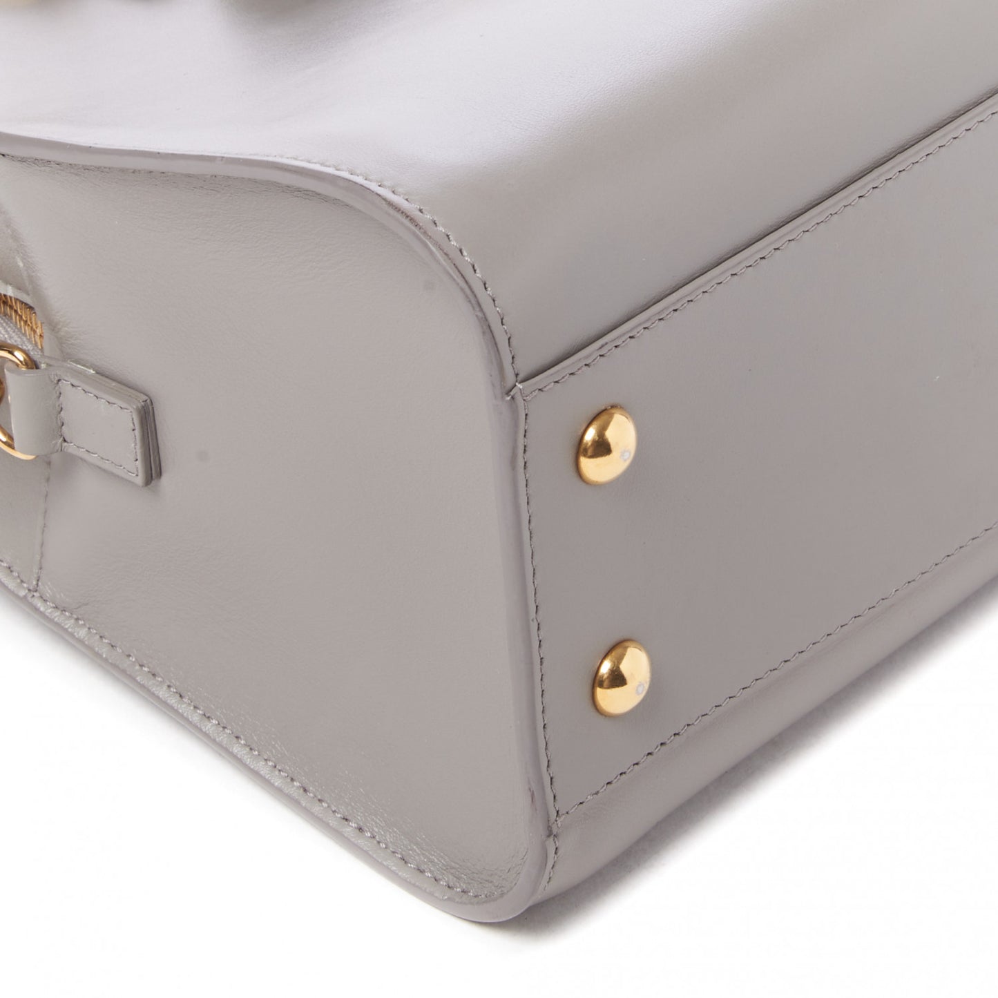 Calfskin Monogram Baby Cabas Fog