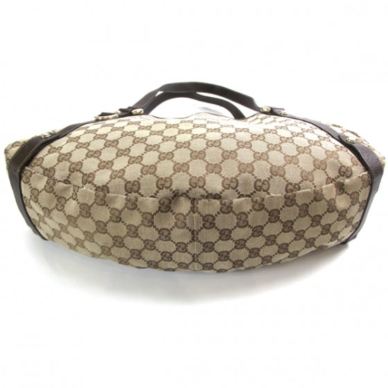 Gucci Monogram Medium Abbey Shoulder Bag Dark Brown 4 of 12