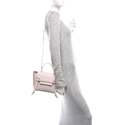 Celine Grained Calfskin Nano Belt Bag Pale Pink 2 of 10