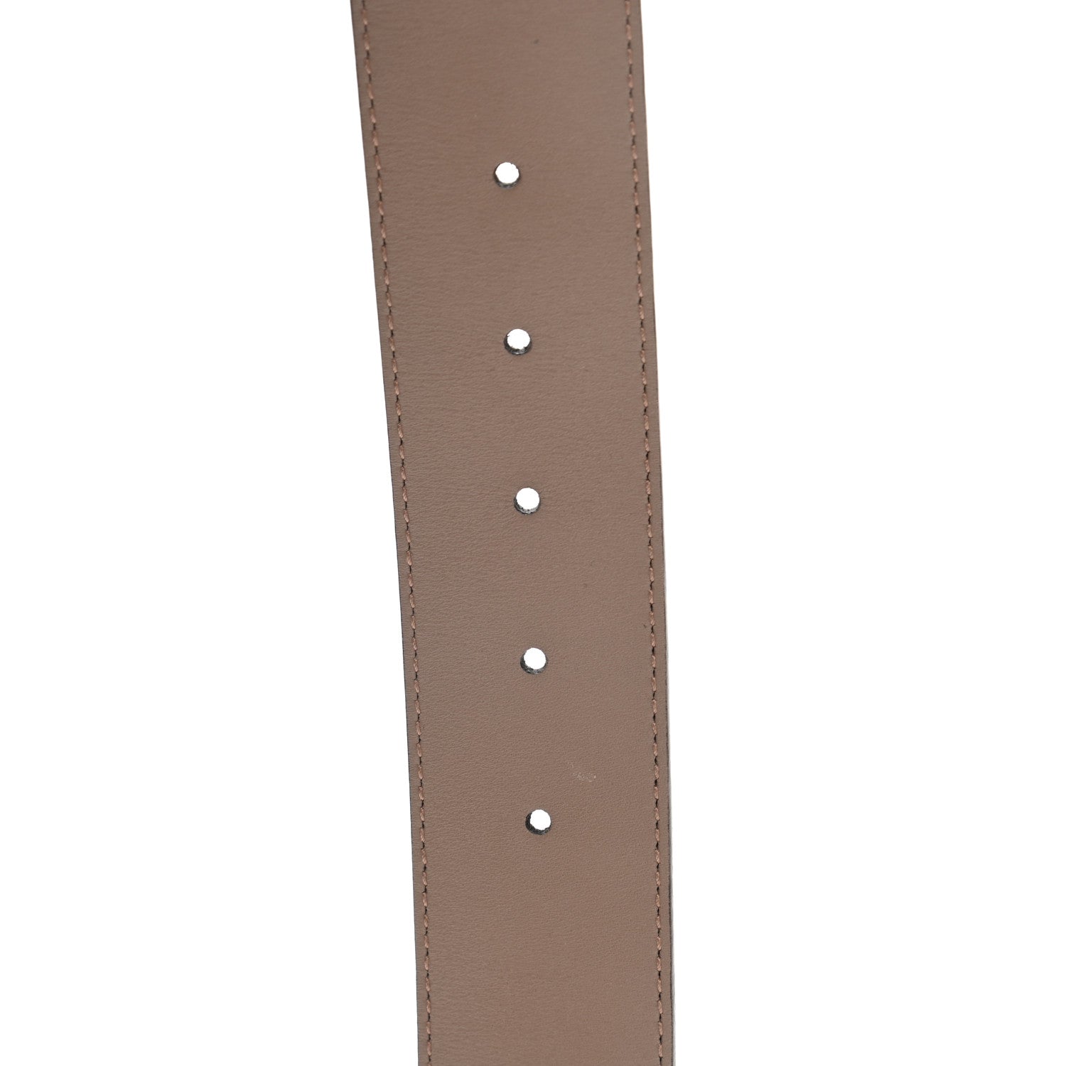 Gucci Calfskin Double G 40mm Belt 80 32 Porcelain Rose 5 of 6