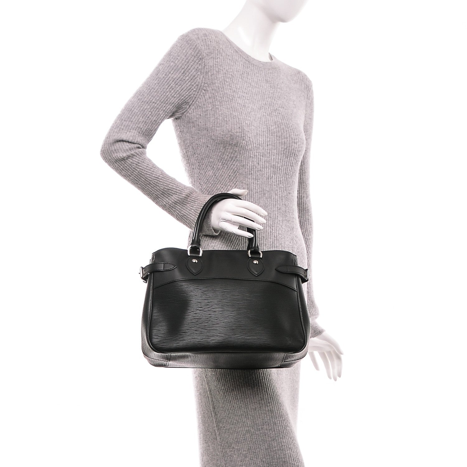 Louis Vuitton Epi Passy PM Black 2 of 6