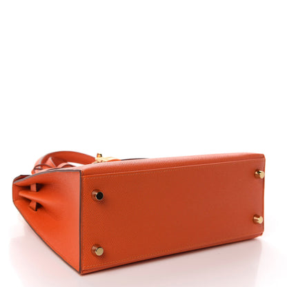 Hermes Epsom Kelly Sellier 25 Feu 6 of 39