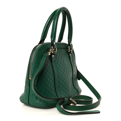 Gucci Soft Microguccissima Mini Dome Bag Emerald 3 of 12