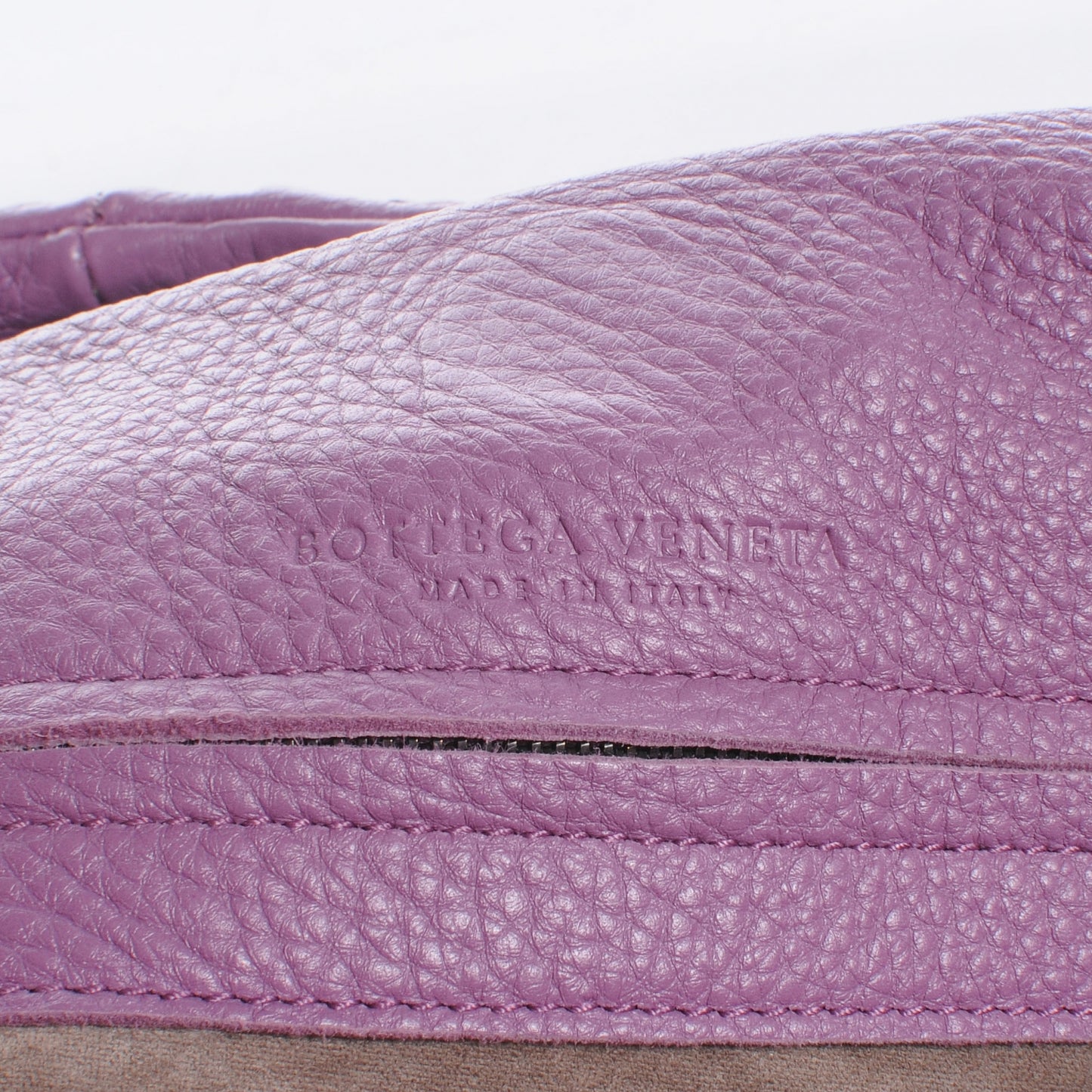 Leather Cervo Hobo Lilac
