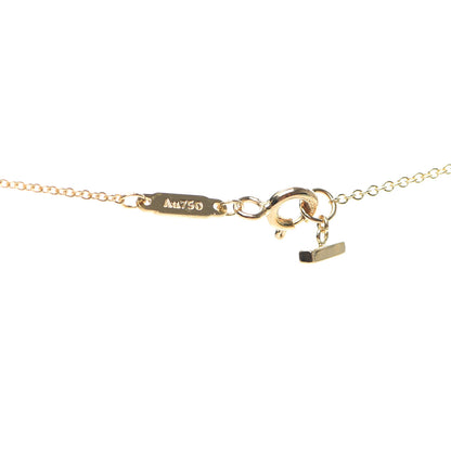 Tiffany 18K Yellow Gold Large T Smile Pendant Necklace 5 of 6