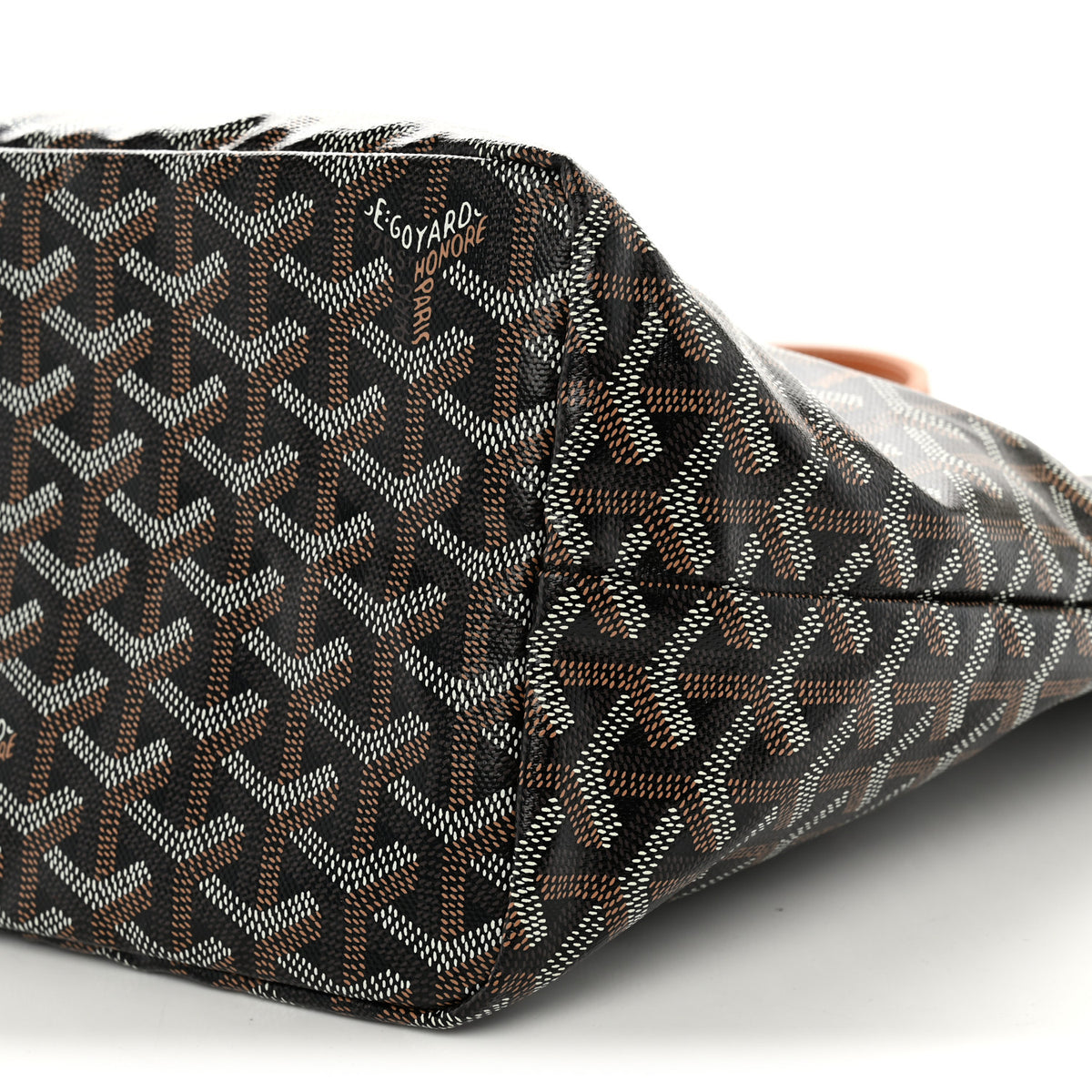 Goyardine Saint Louis PM Black Gold
