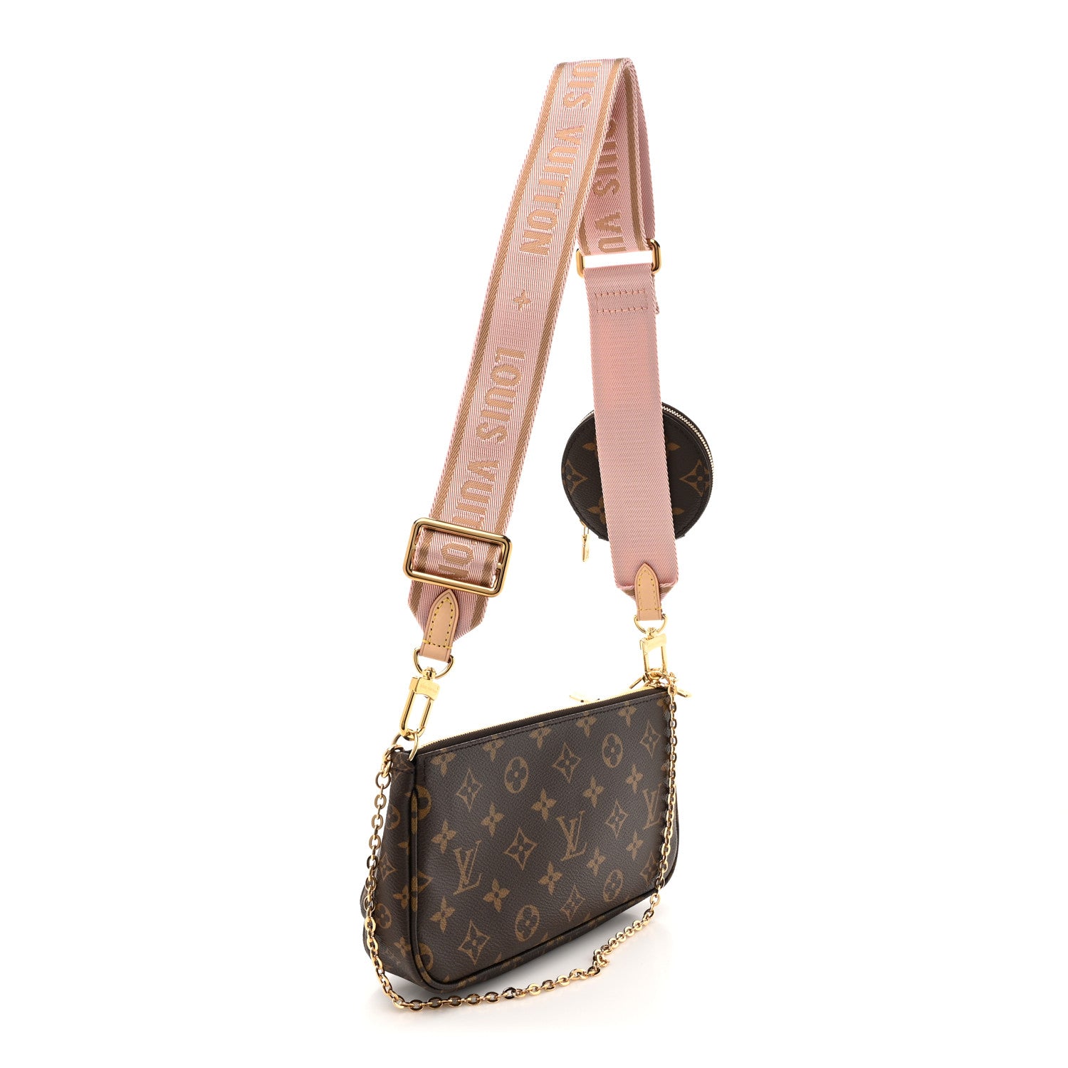 Louis Vuitton Monogram Multi Pochette Accessories Rose Clair 3 of 9