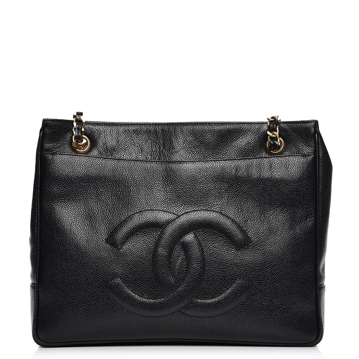 Chanel Caviar CC Shoulder Bag Black 1 of 18