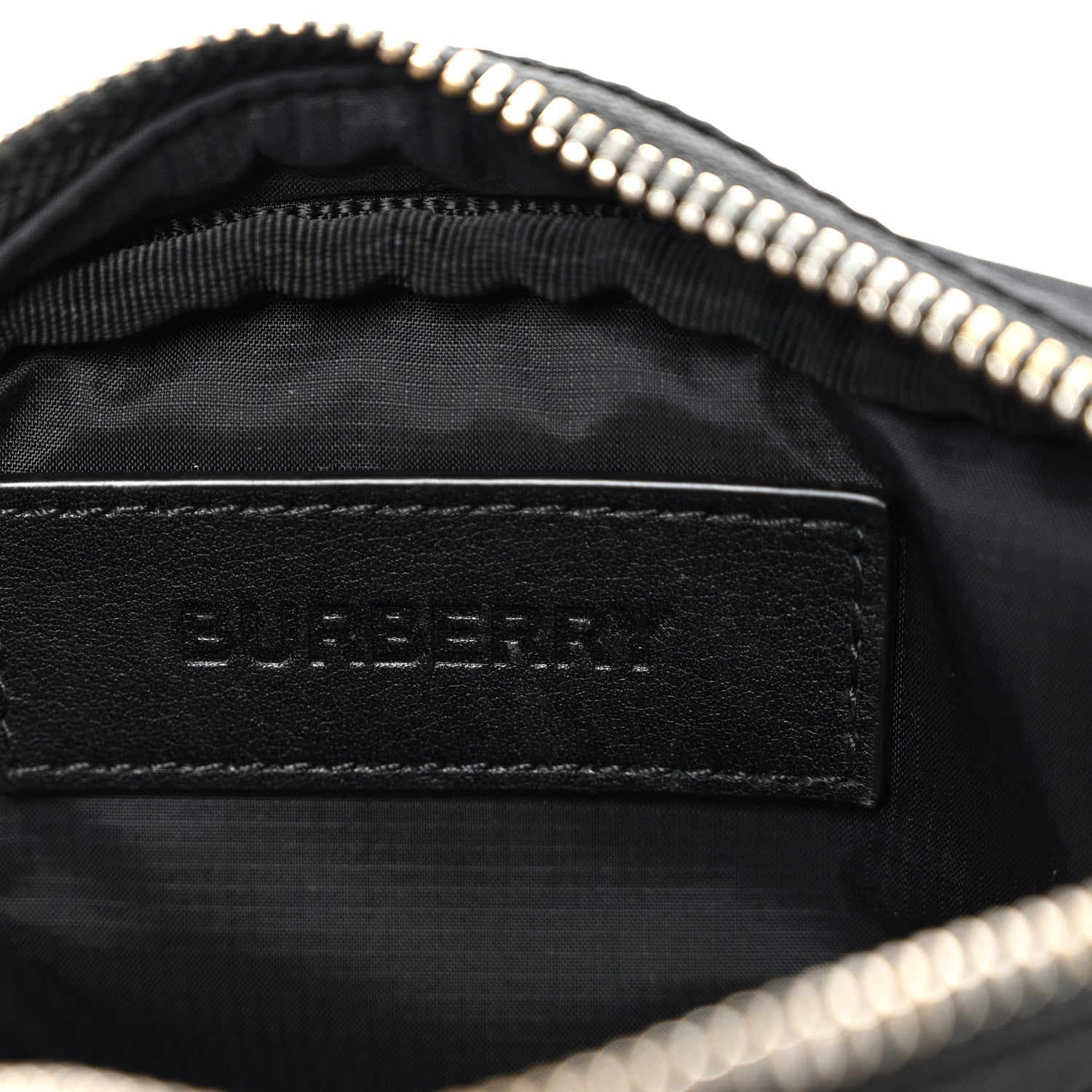 Burberry Econyl Logo Print Small Cannon Bum Bag Black 1888754