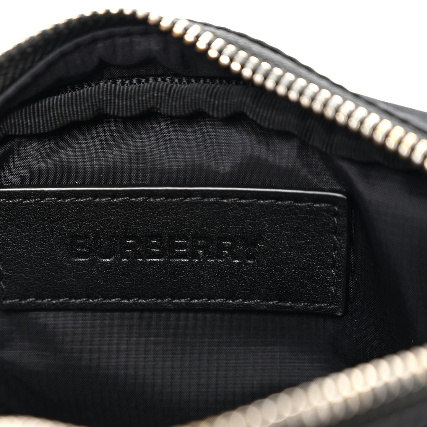 Econyl Logo Print Small Cannon Bum Bag Black