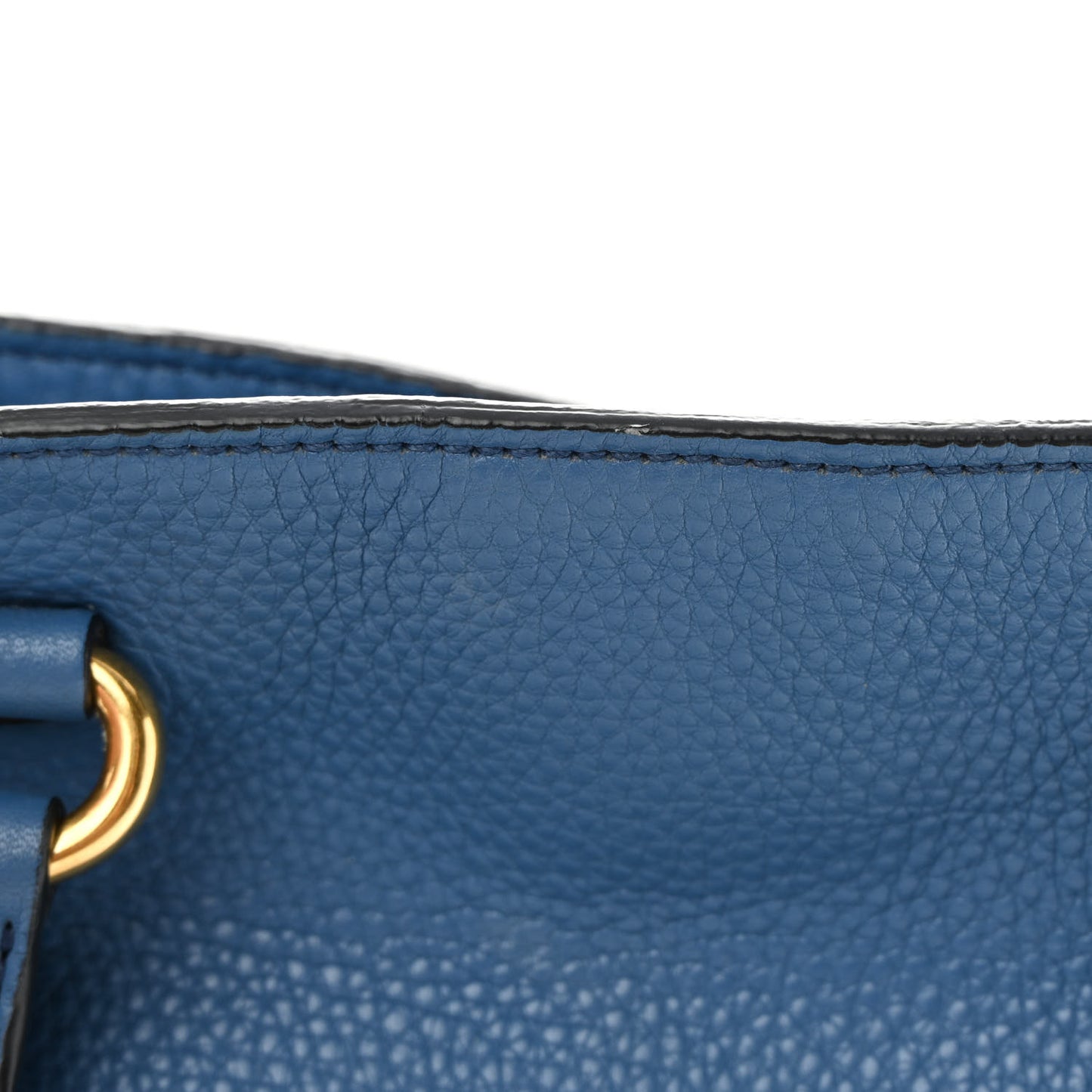 Vitello Daino Shopping Tote Inchiostro