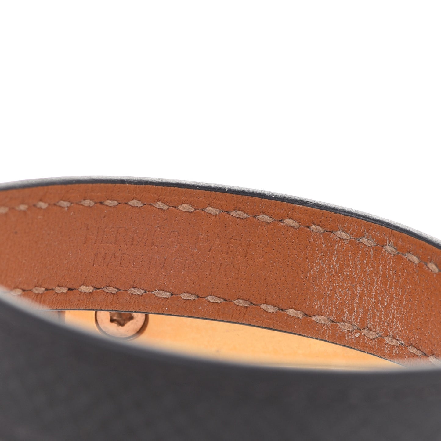Epsom Rivale Double Tour Bracelet XS Black