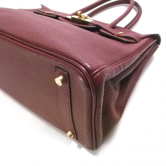 Taurillon Clemence Birkin 30 Tote